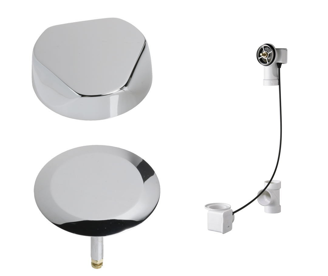 Flexible Bathtub Drains & Cable-Operated Waste and Overflow Kits