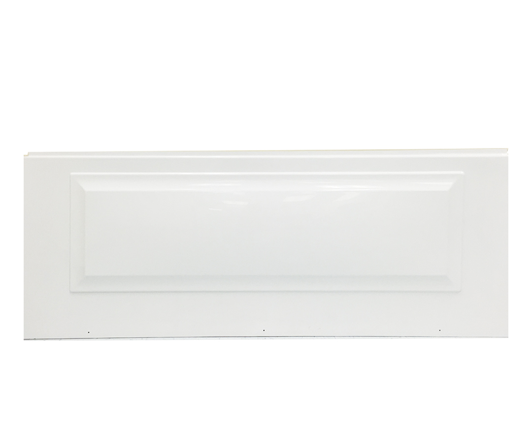 Image of the side of a decorative piece for a soaking tub.
