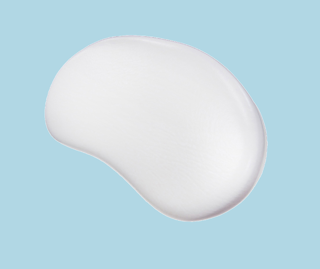 Image of a backrest for a deep soaking tub with a blue background.
