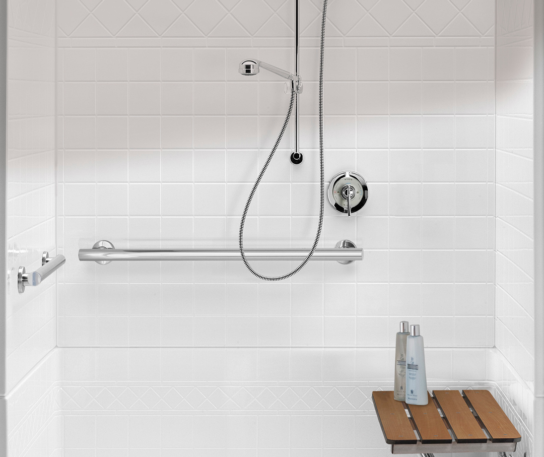 Roll In Showers, Trench Drain, Barrier Free Shower