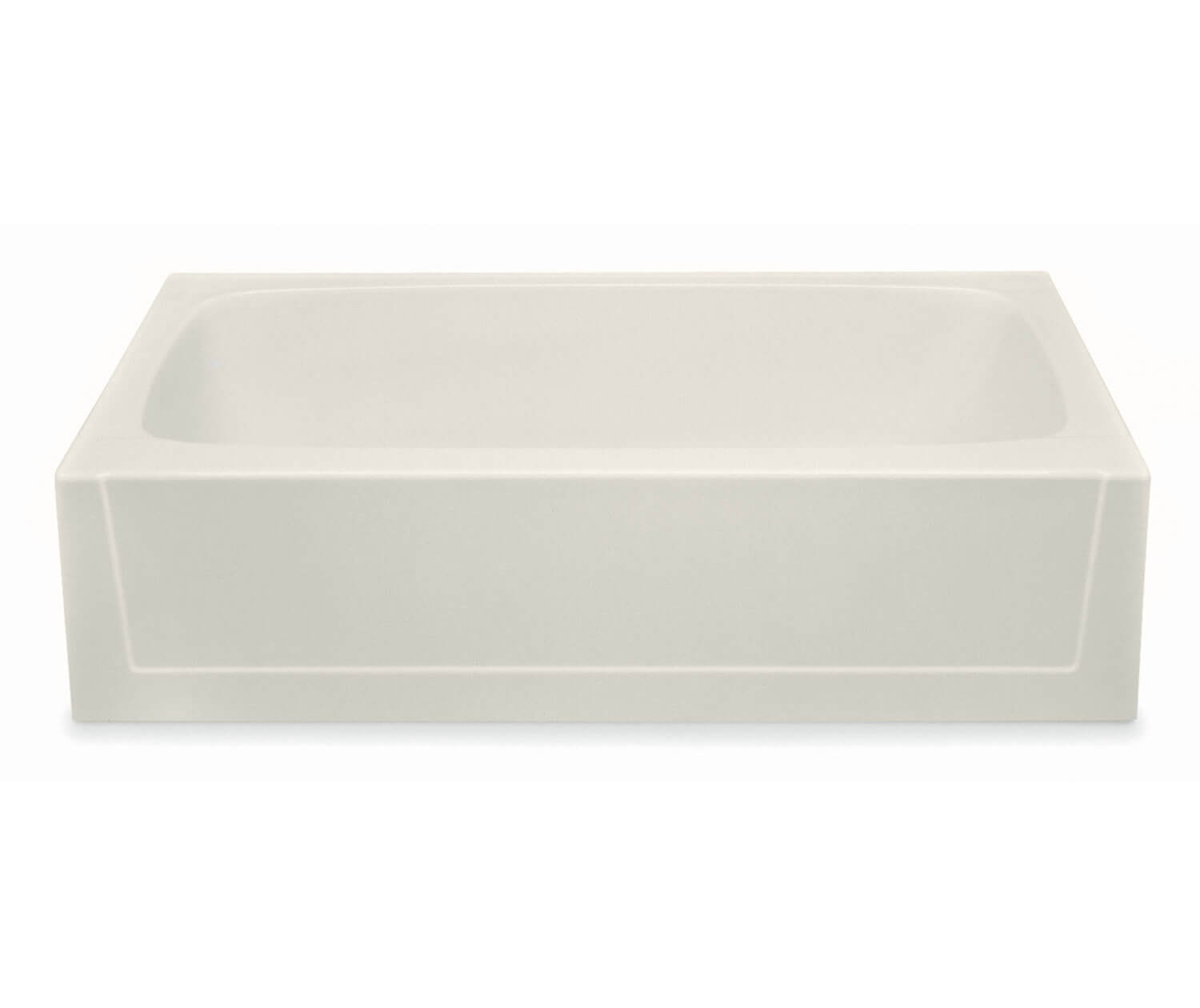 260030M AFR 60 x 30 AcrylX Alcove Right-Hand Drain Bathtub in Biscuit ...