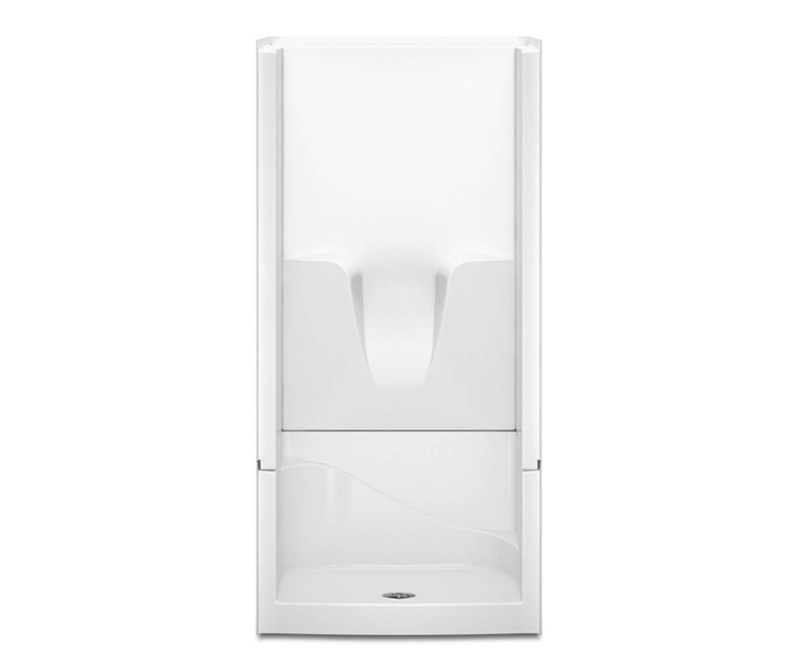 136364PC 36 x 36 AcrylX Alcove Center Drain Four-Piece Shower in ...