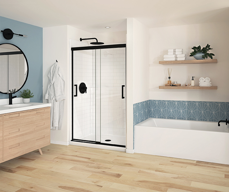 MAAX Connect X 72 Mm Sliding Shower Door For Alcove